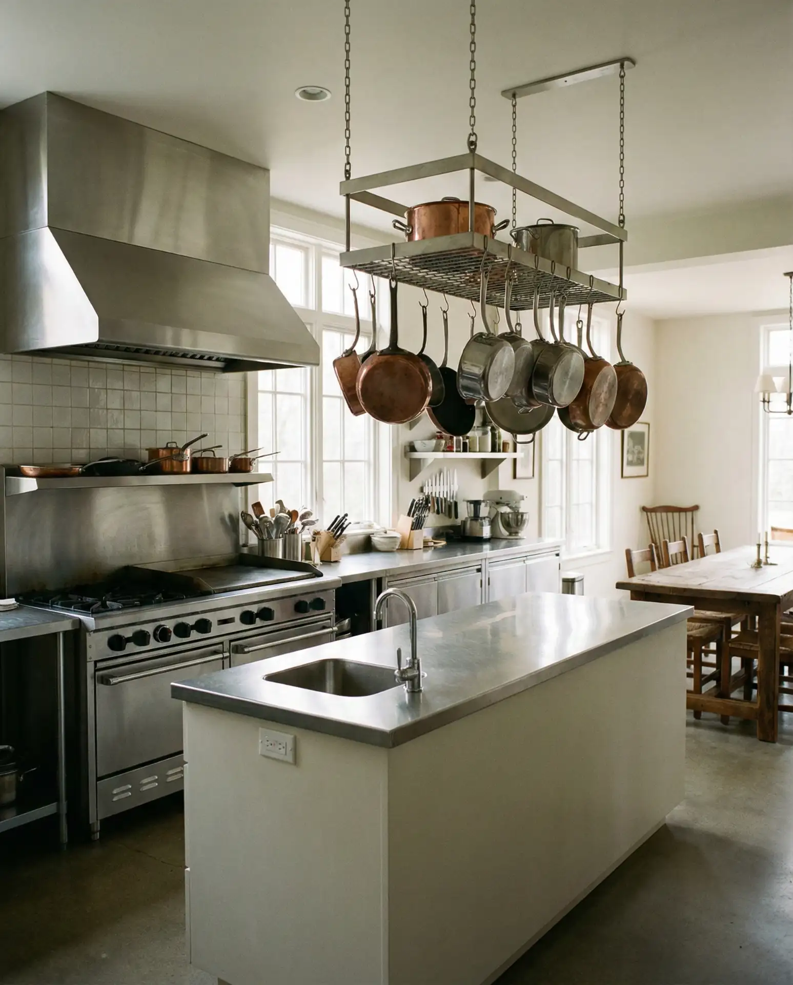 Open Kitchen with Restaurant-Style Range 1