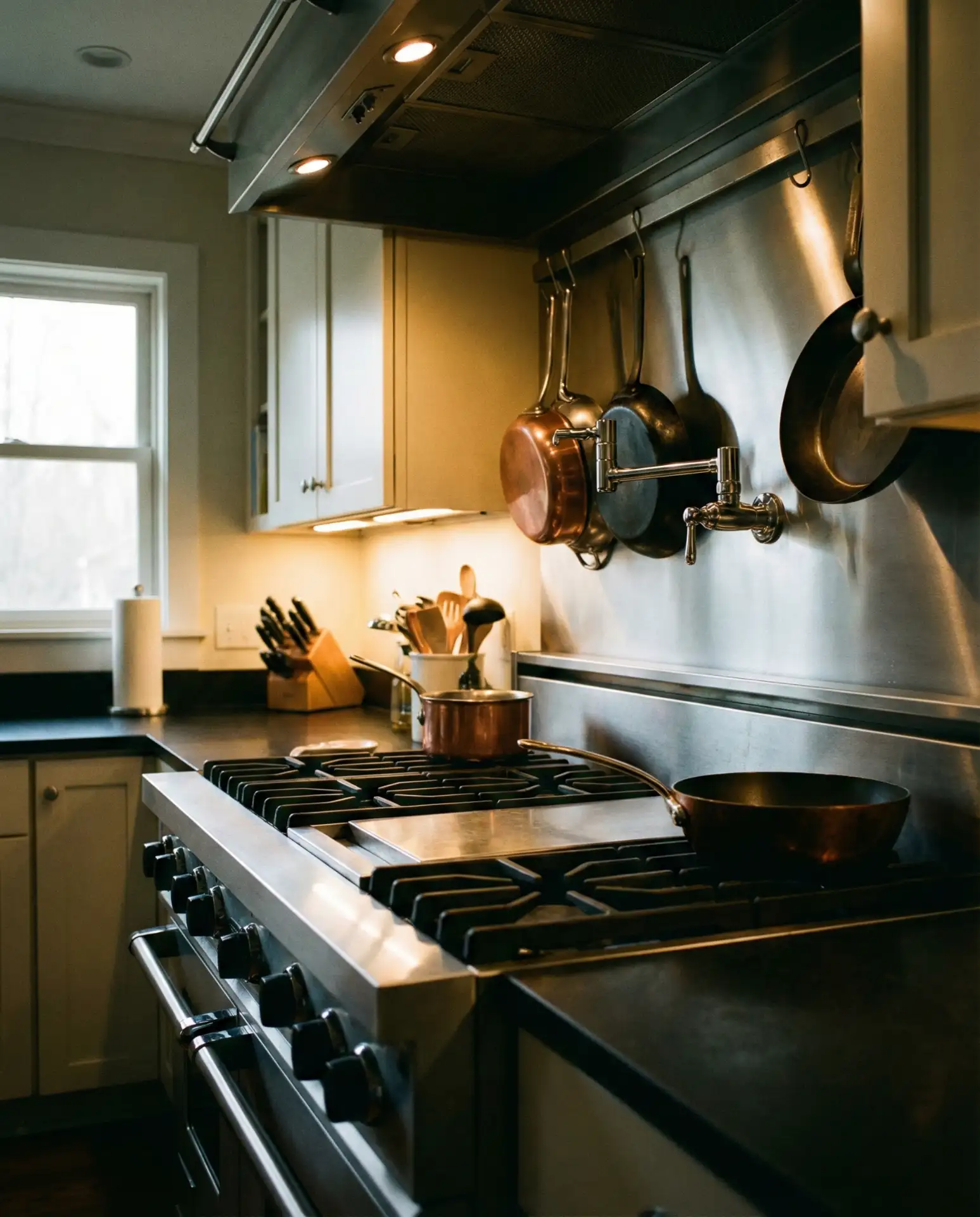 Open Kitchen with Restaurant-Style Range 2