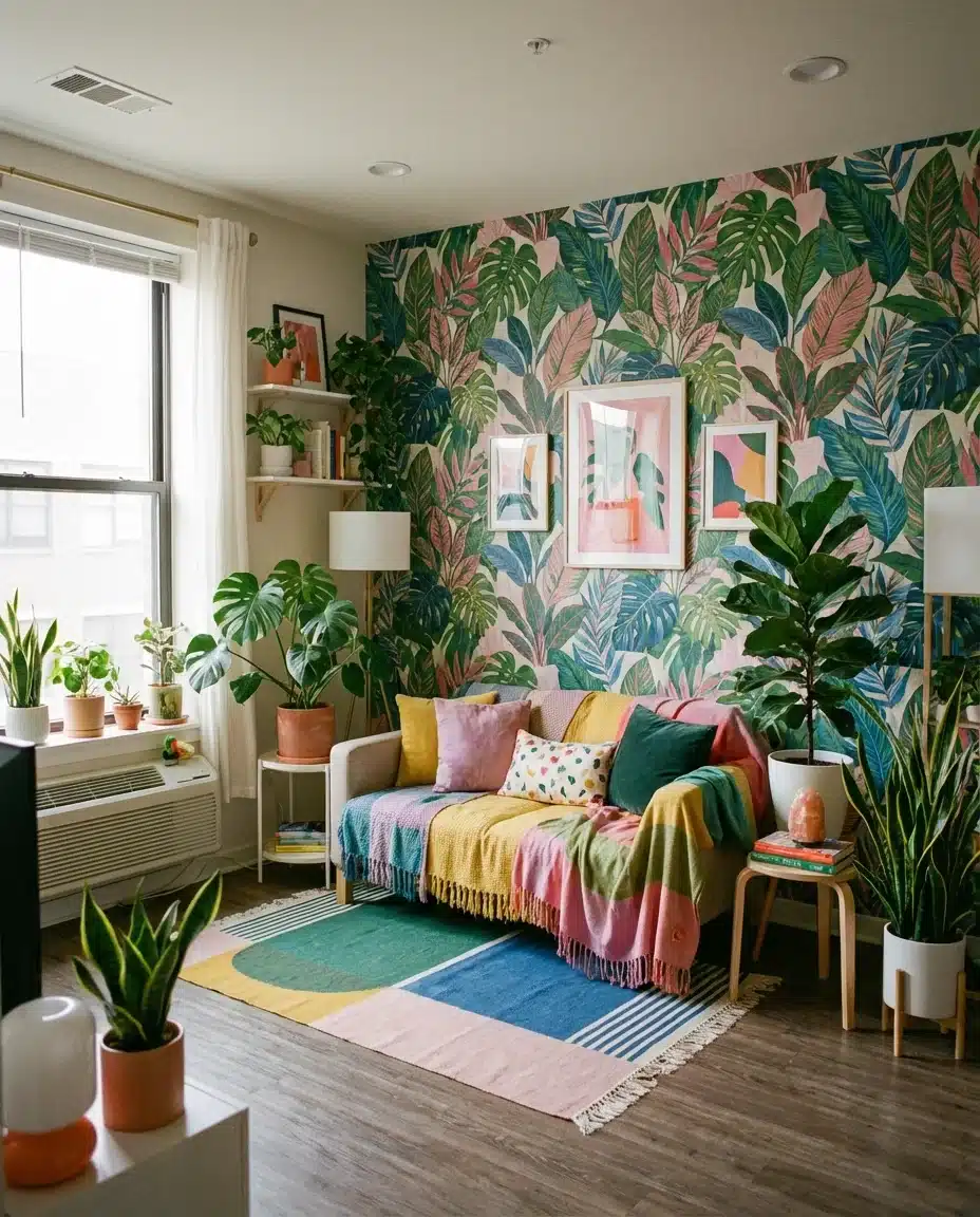 Peel and Stick Wallpaper for Renters 1