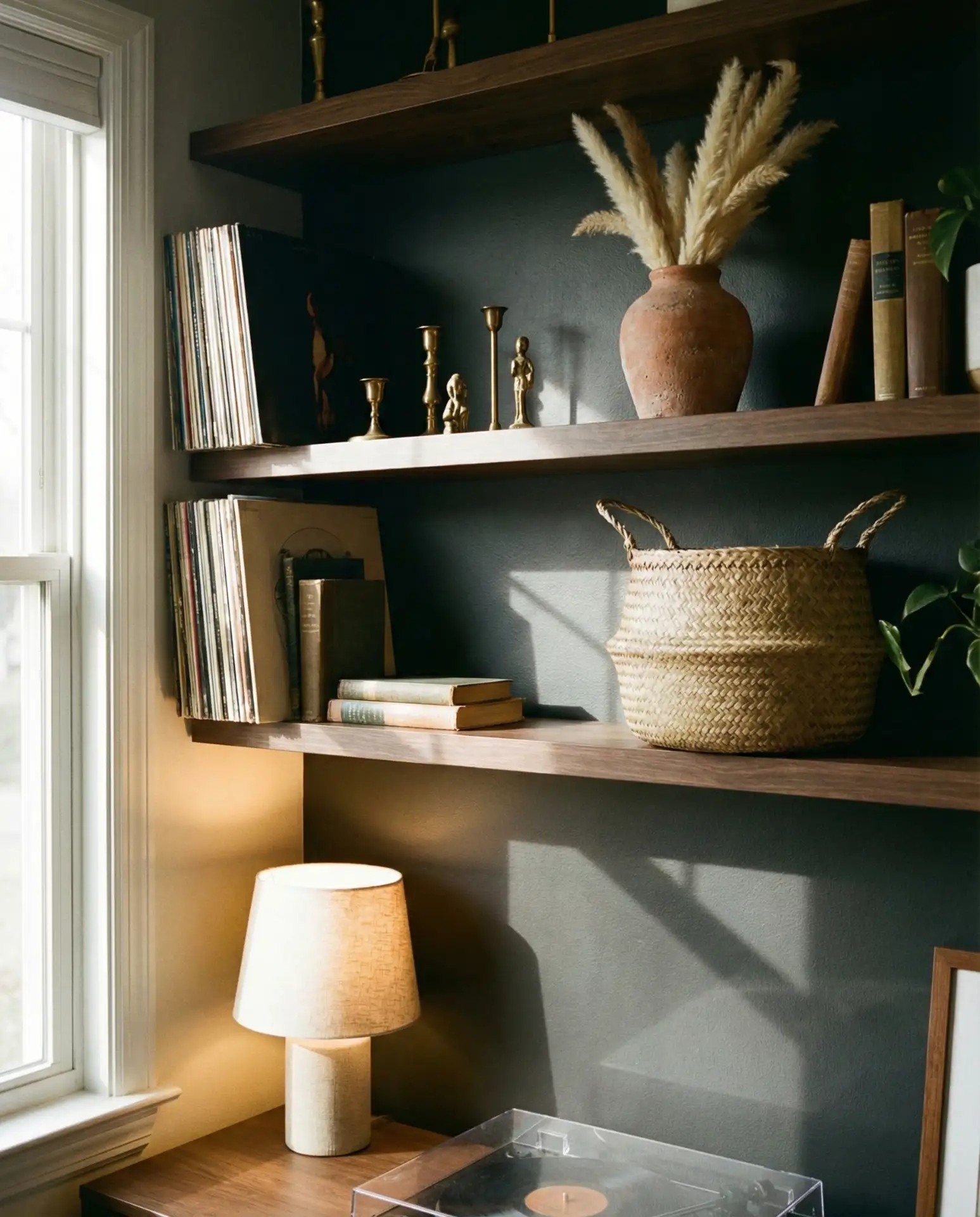 Personal Collections on Open Shelving 2