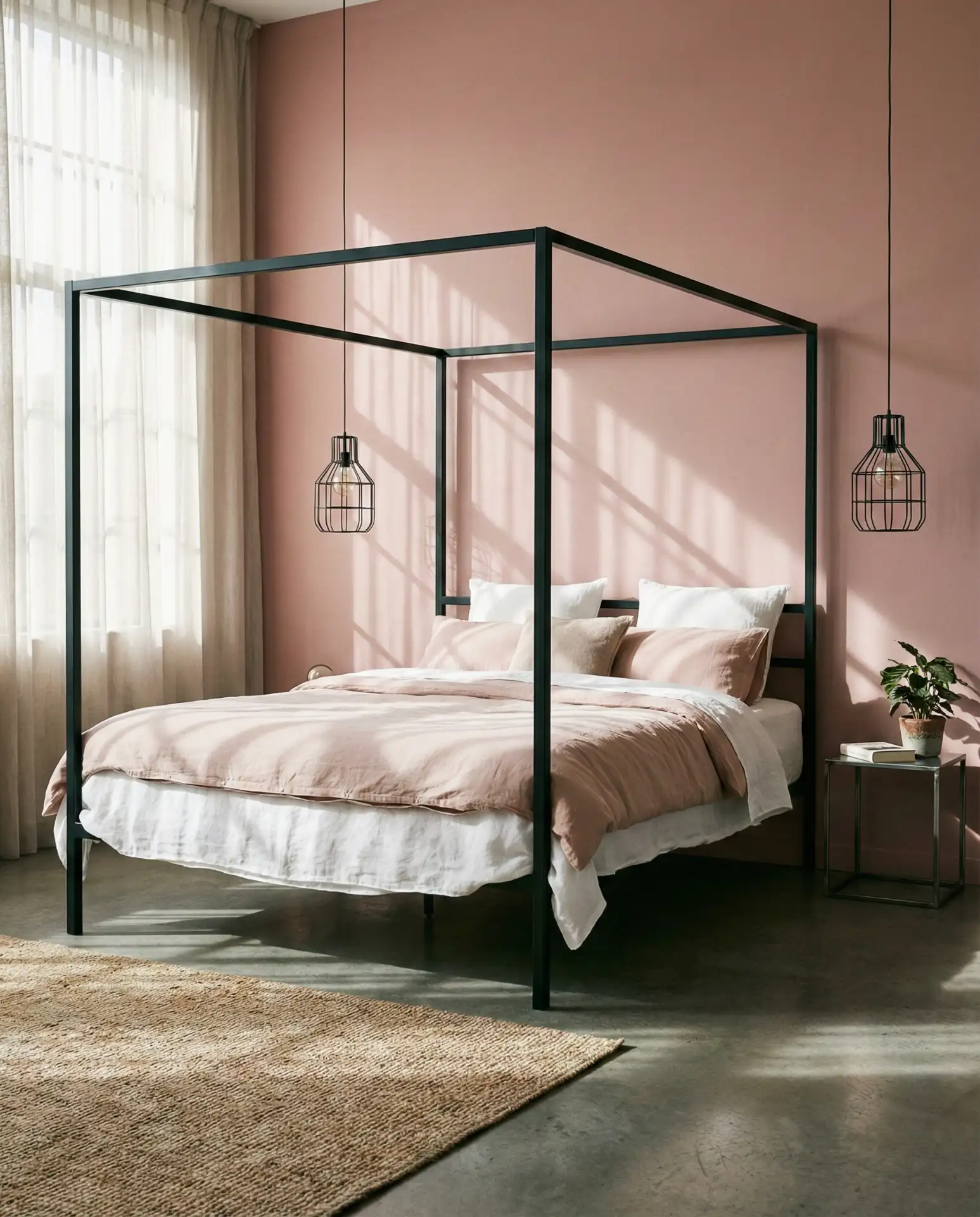 Pink and Black Contrast 1