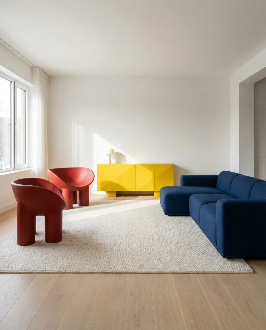 Primary Color Block Living Room 2
