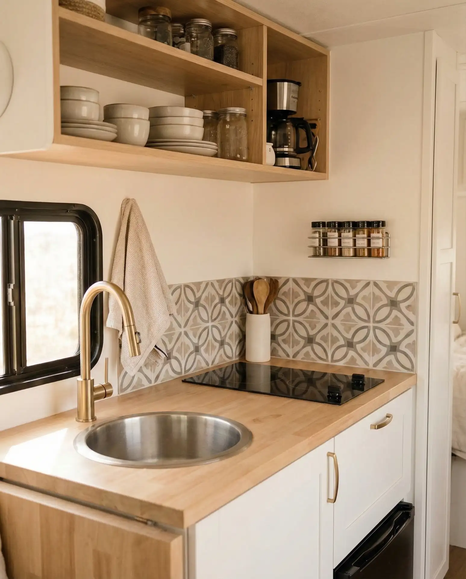 RV Kitchen Upgrade with Space-Saving Solutions 1