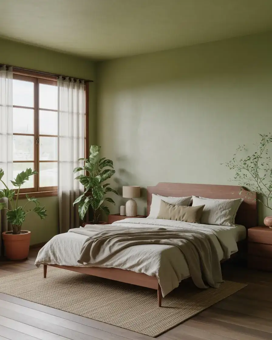 Sage Green and Brown Nature-Inspired Retreat 2