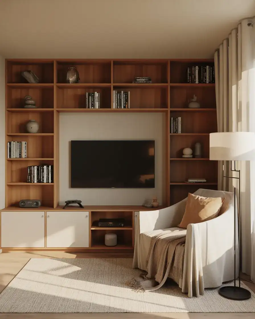 Scandinavian-Inspired Minimal Gaming Room 1