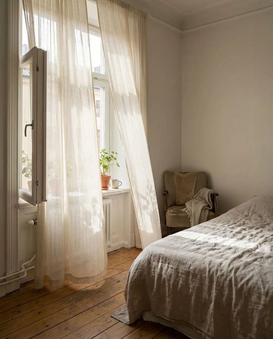 Sheer Curtains to Soften Without Blocking Light 2