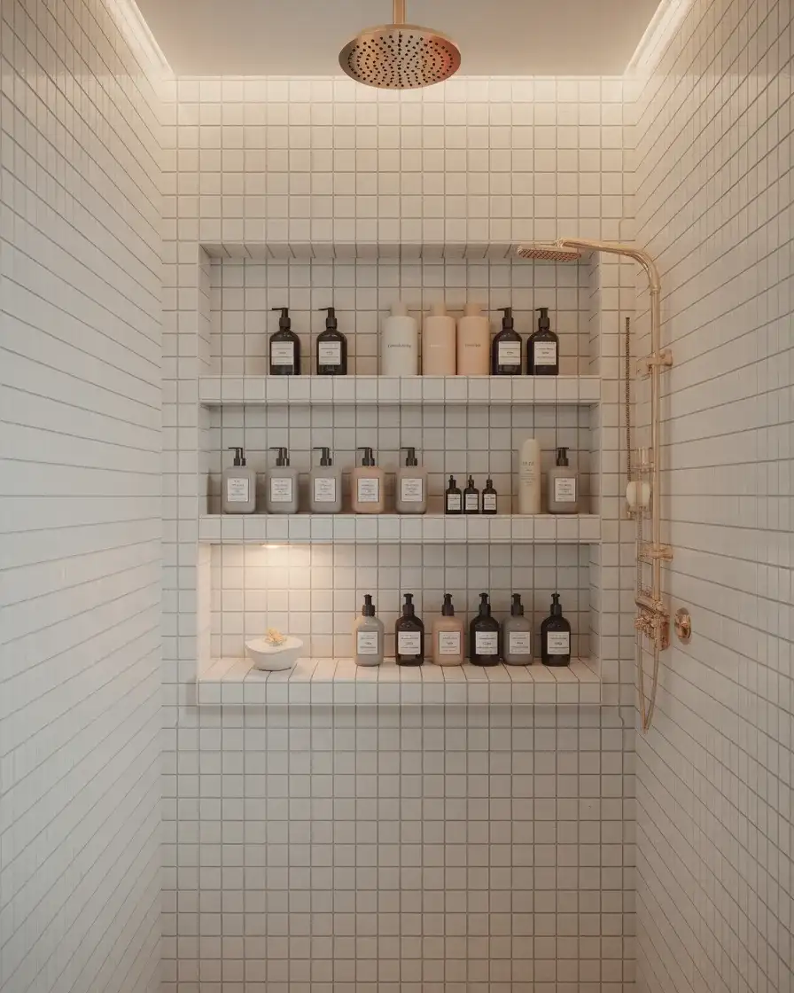 Shower Shelf Organization Systems 1