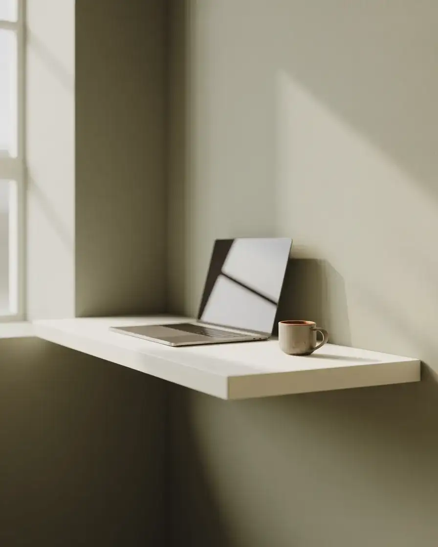 Sleek Minimalist Desk Setup 1