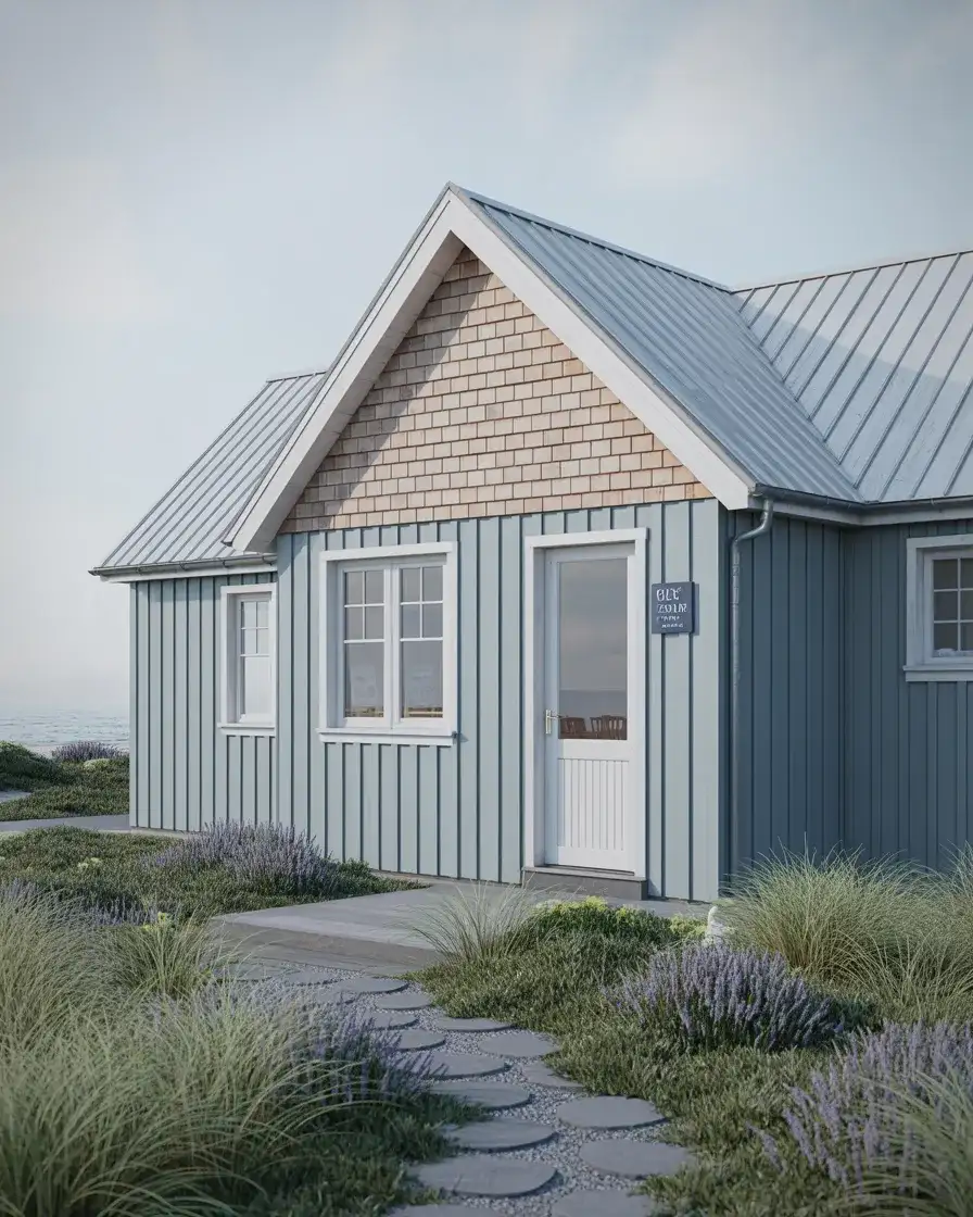 Soft Blue with Driftwood Trim 2