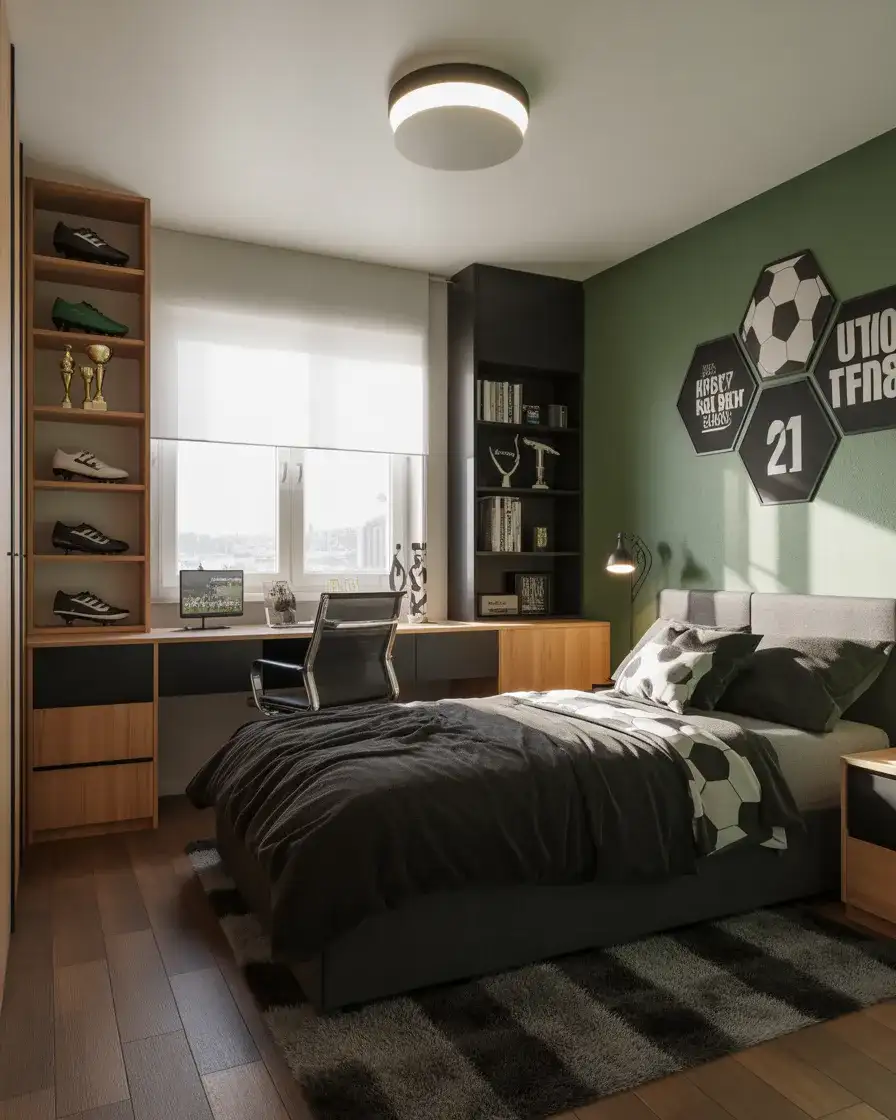 Sporty Soccer Star Room 1