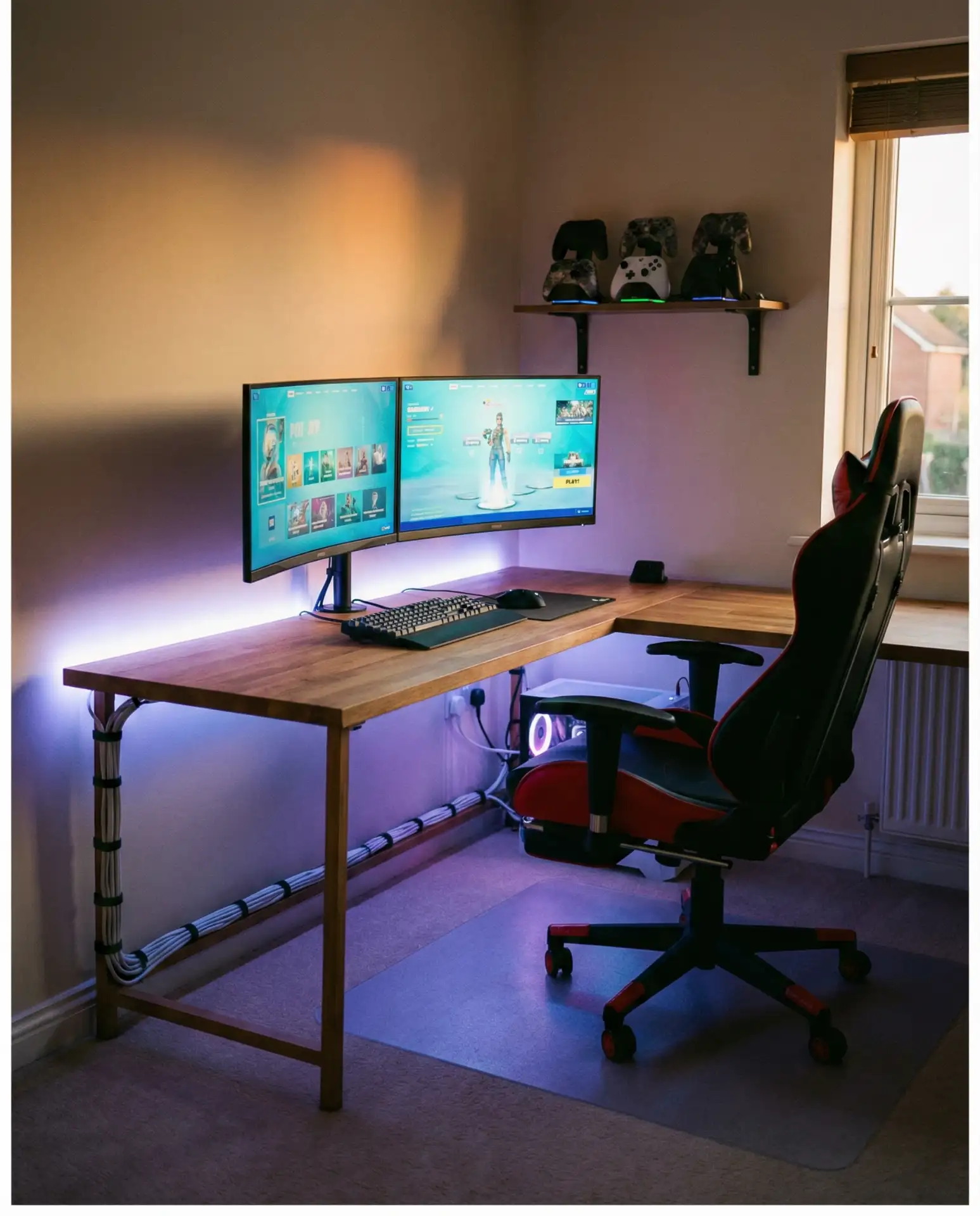 Tech-Forward Gamer Command Station 2