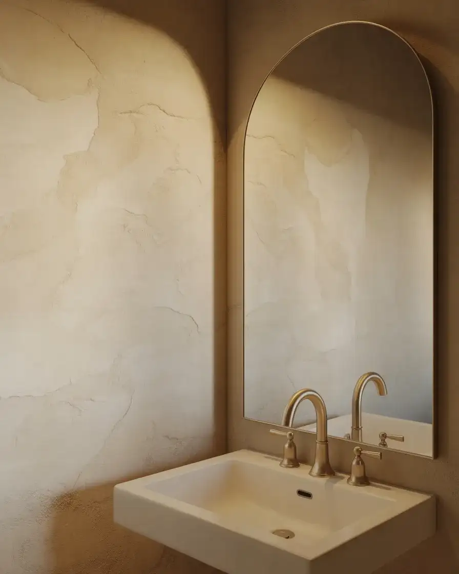 Textured Plaster Walls for Organic Depth 1
