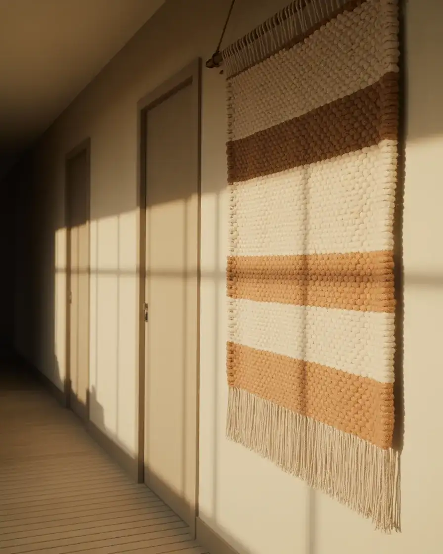 Textured Woven Wall Hanging 1