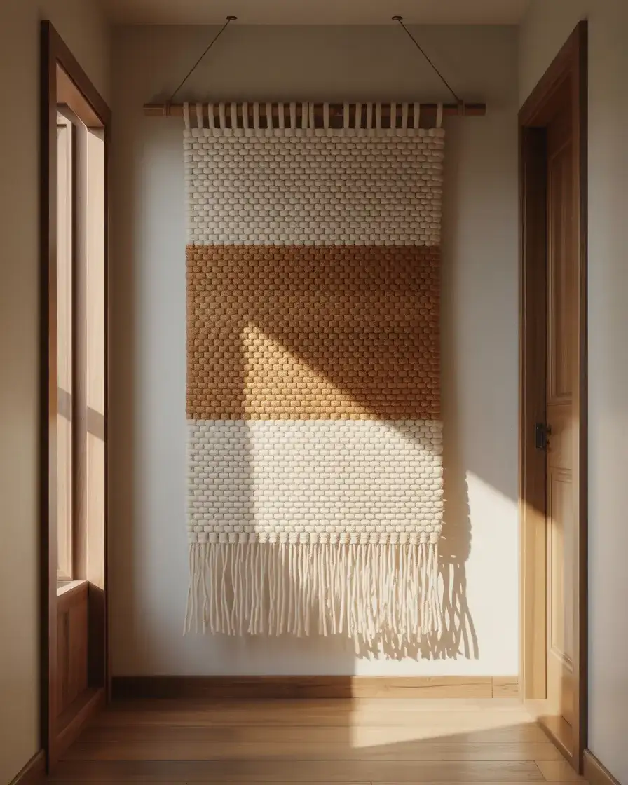 Textured Woven Wall Hanging 2