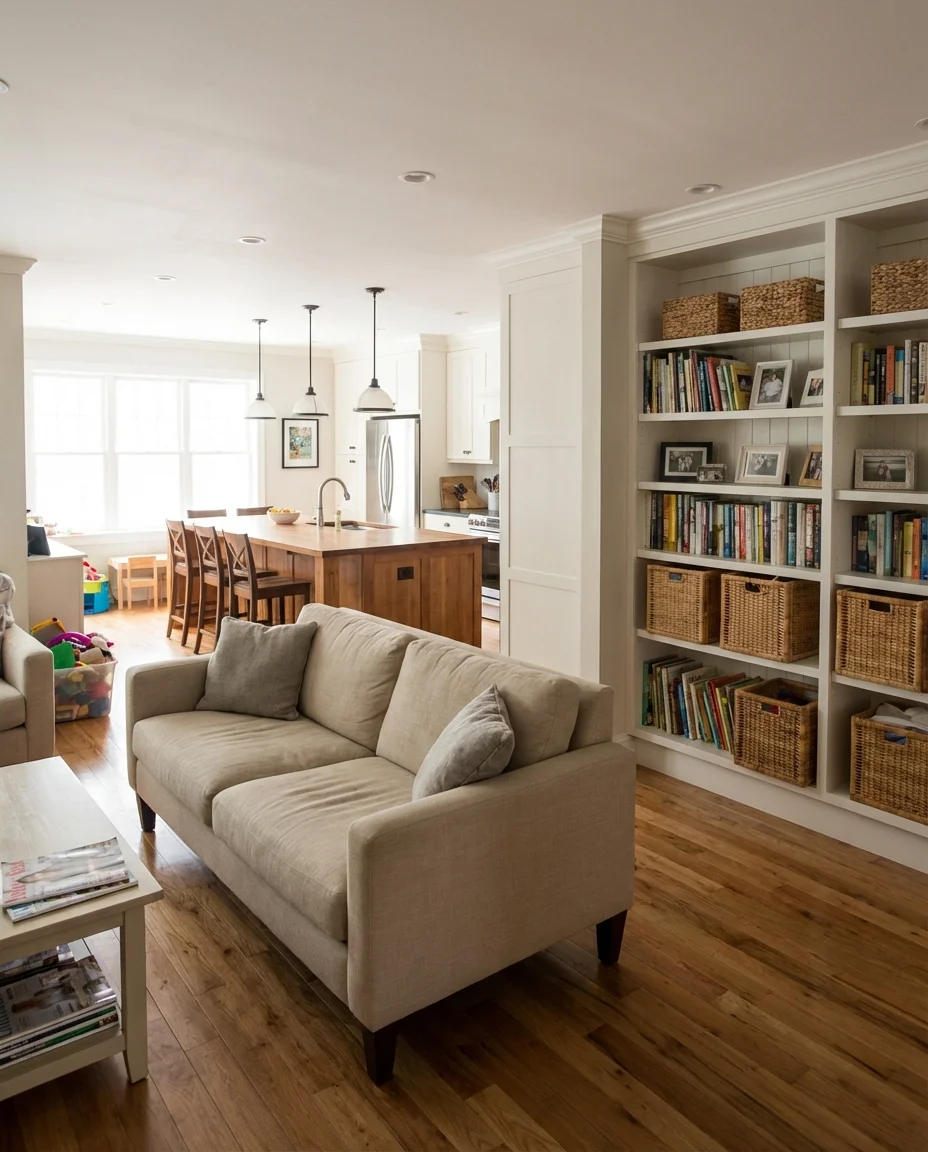 The Family-Friendly Open Plan That Actually Survives Kids 1