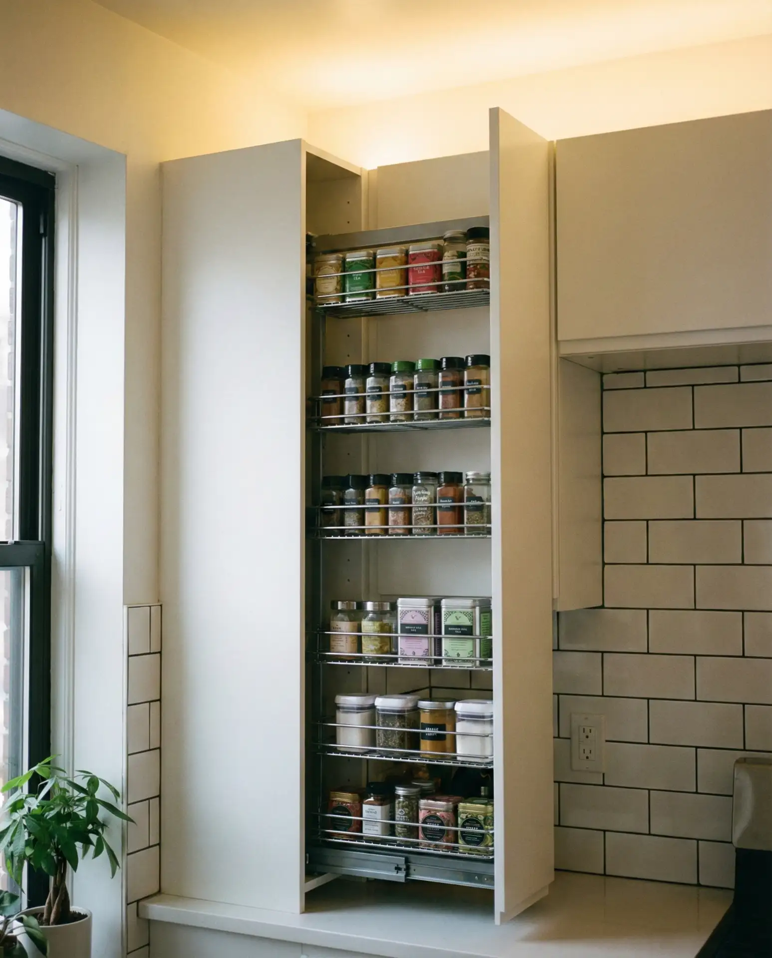 Tiny Corner Pantry for Apartment Living 2