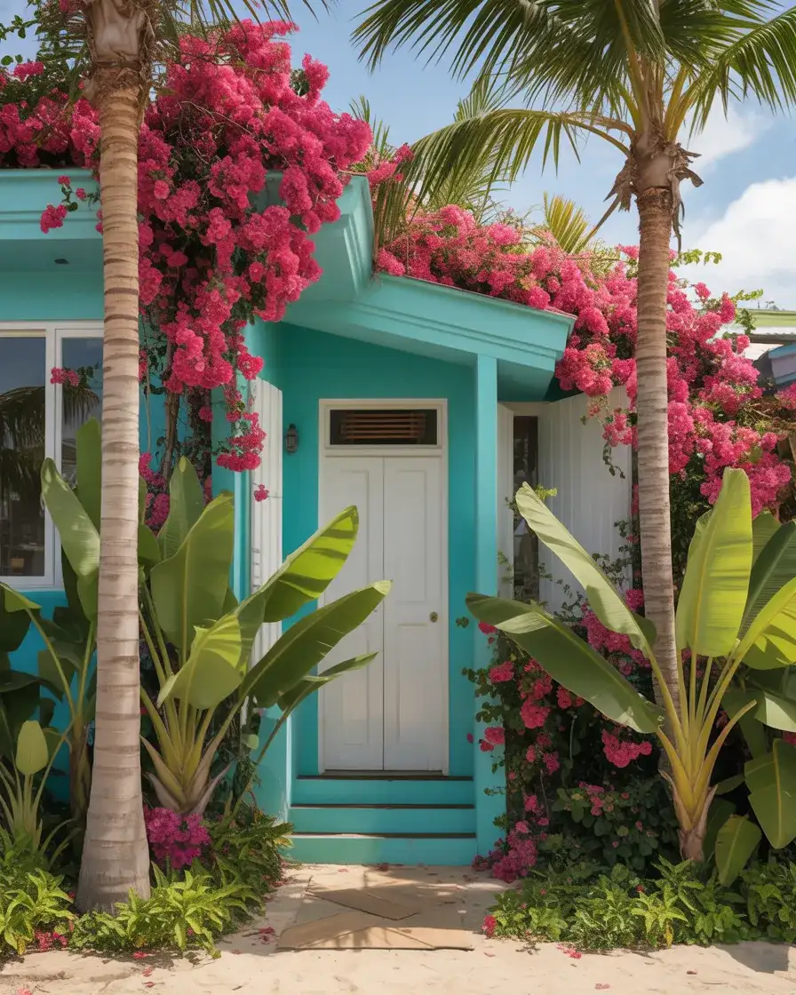 Tropical Maximalist Exterior 1