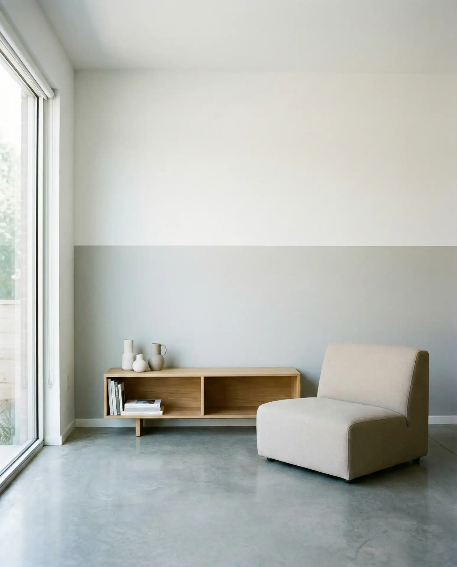 Two-Tone Gray and White Contrast 2