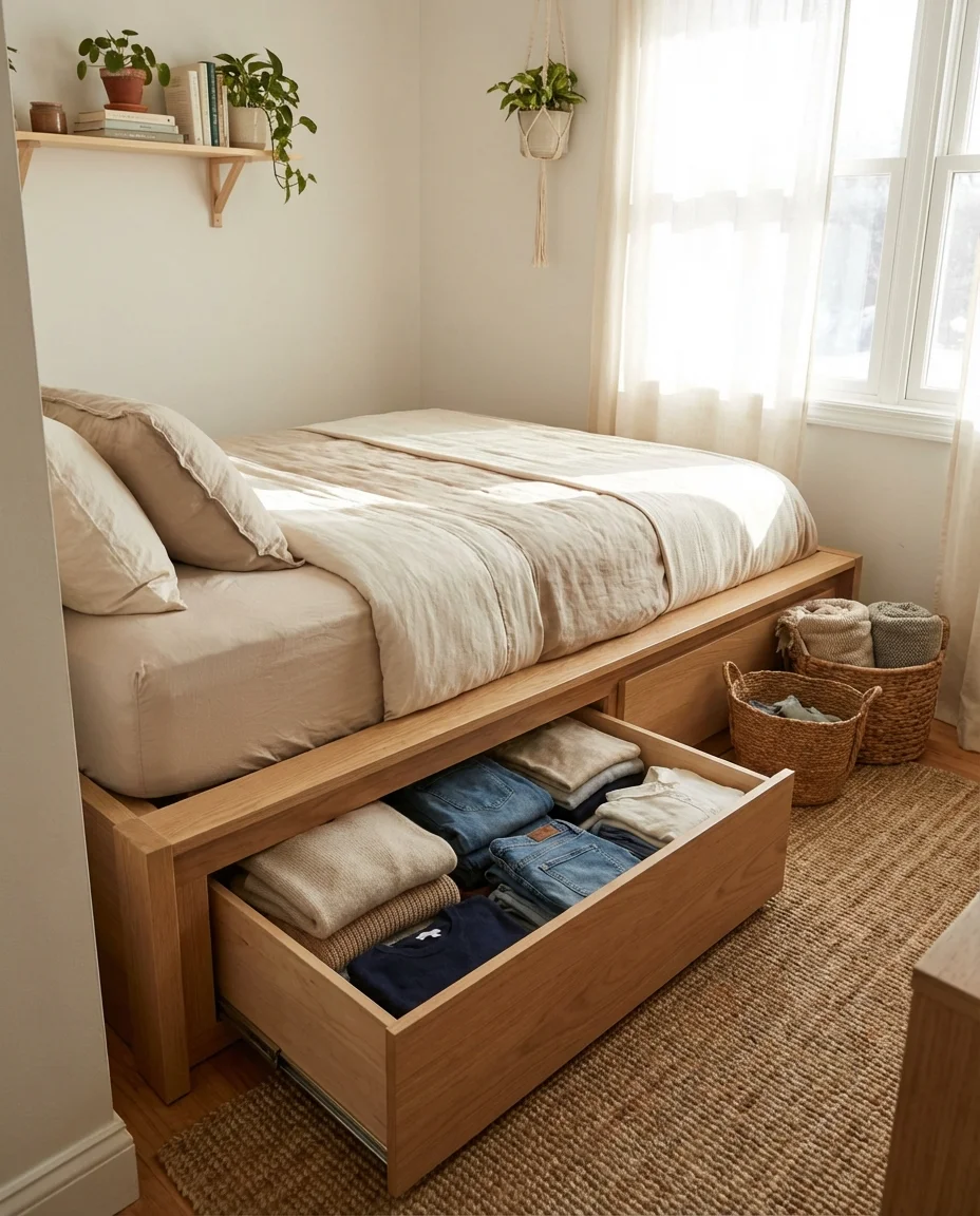 Under-Bed Drawers for Hidden Storage 1