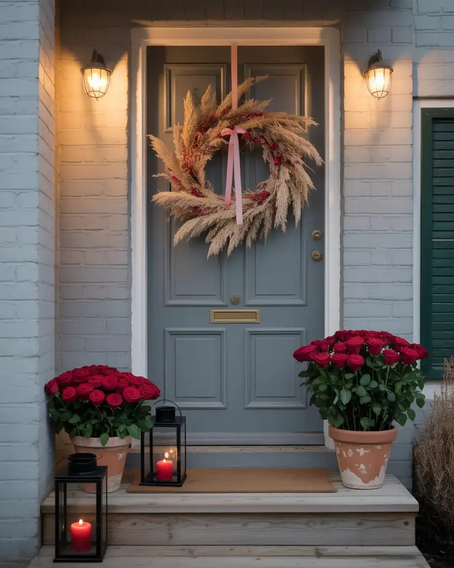 Valentines Day Porch With Romantic Warmth 1