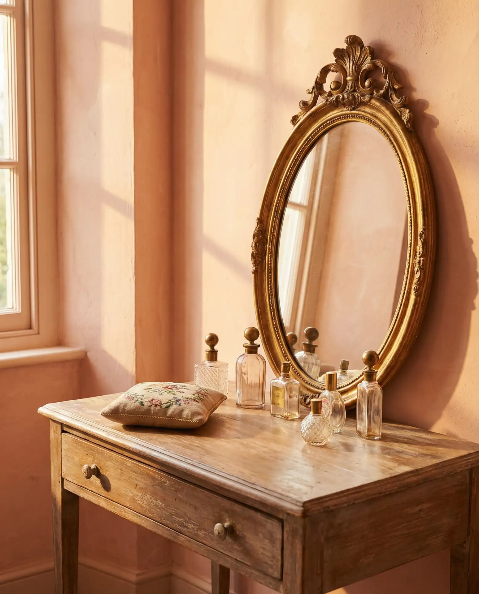 Vintage Pink Bedroom Charm 2