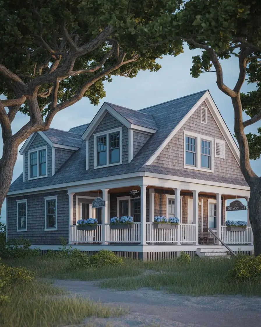 Weathered Shingle New England Style 1