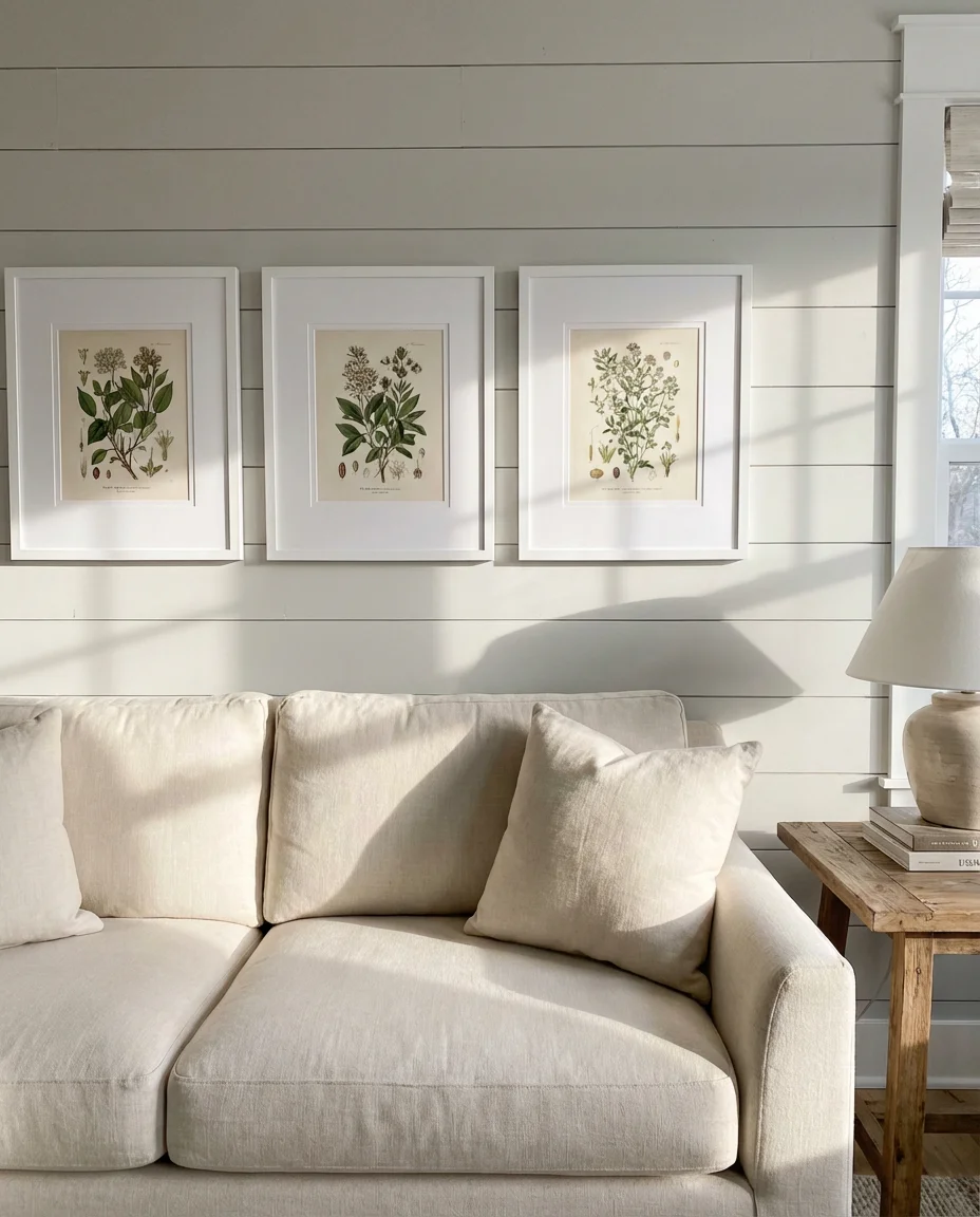 Above-Couch Modern Farmhouse Art Hanging 1