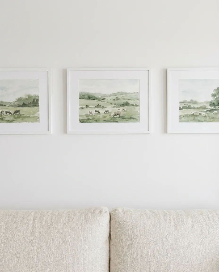 Above-Couch Modern Farmhouse Art Hanging 2