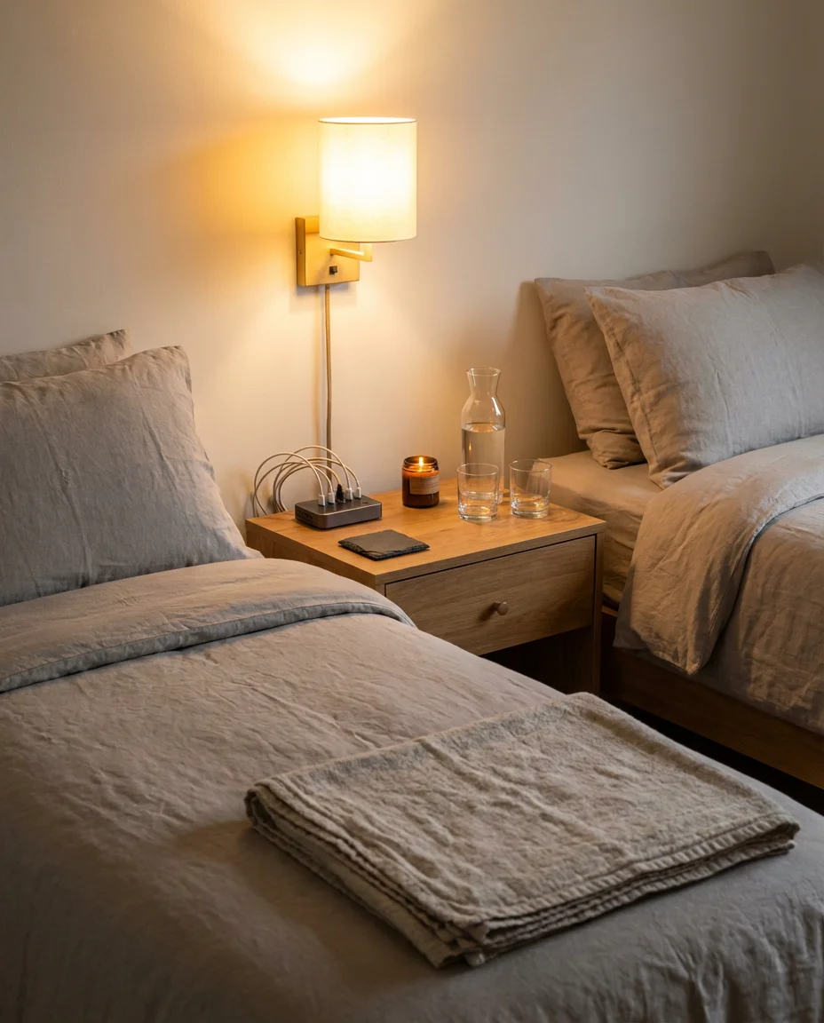 Airbnb Twin Bedroom Designed to Get Five Stars 2