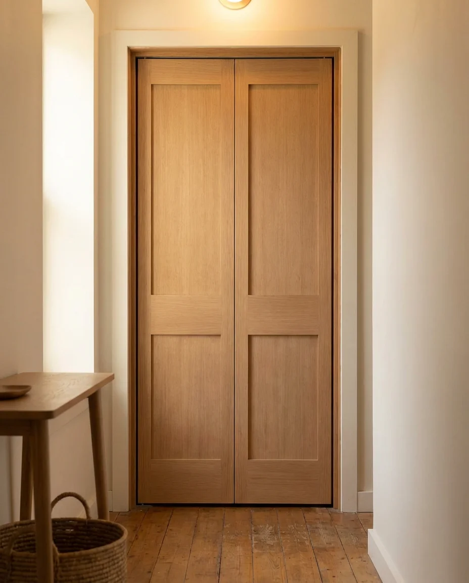 Bifold Barn Door for a Laundry Room 2