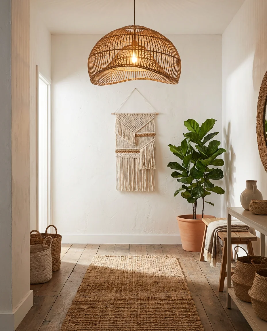 Boho Woven Pendants for a Relaxed Entry 1