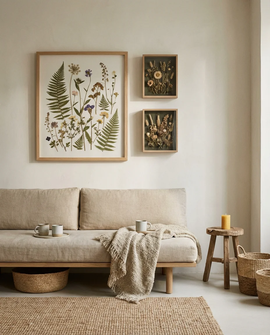 Botanical and Nature-Inspired Wall Arrangements 1
