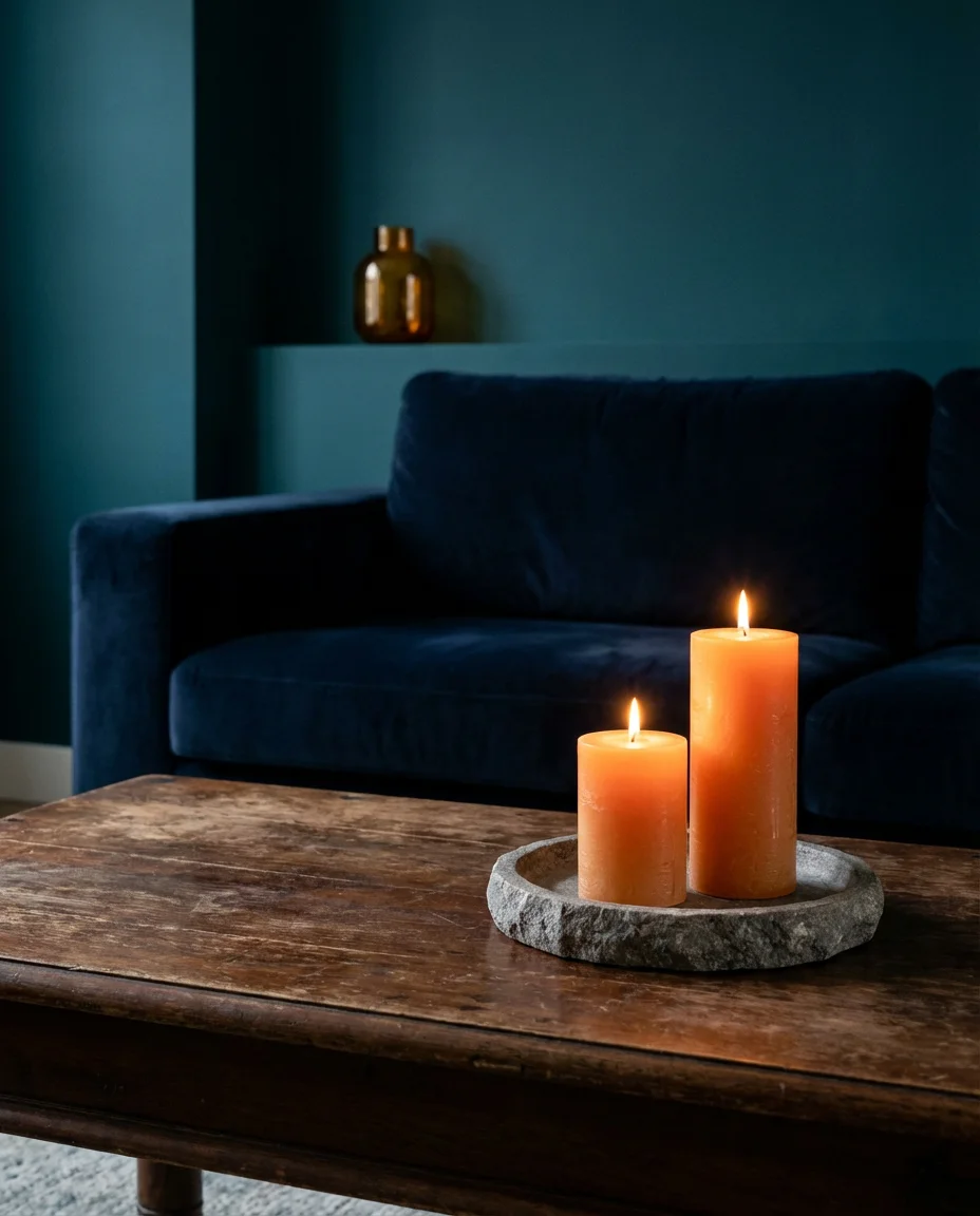 Bright Accents Against a Dark Moody Base 2