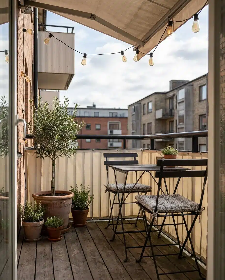 Budget Apartment Balcony Patio Refresh 1