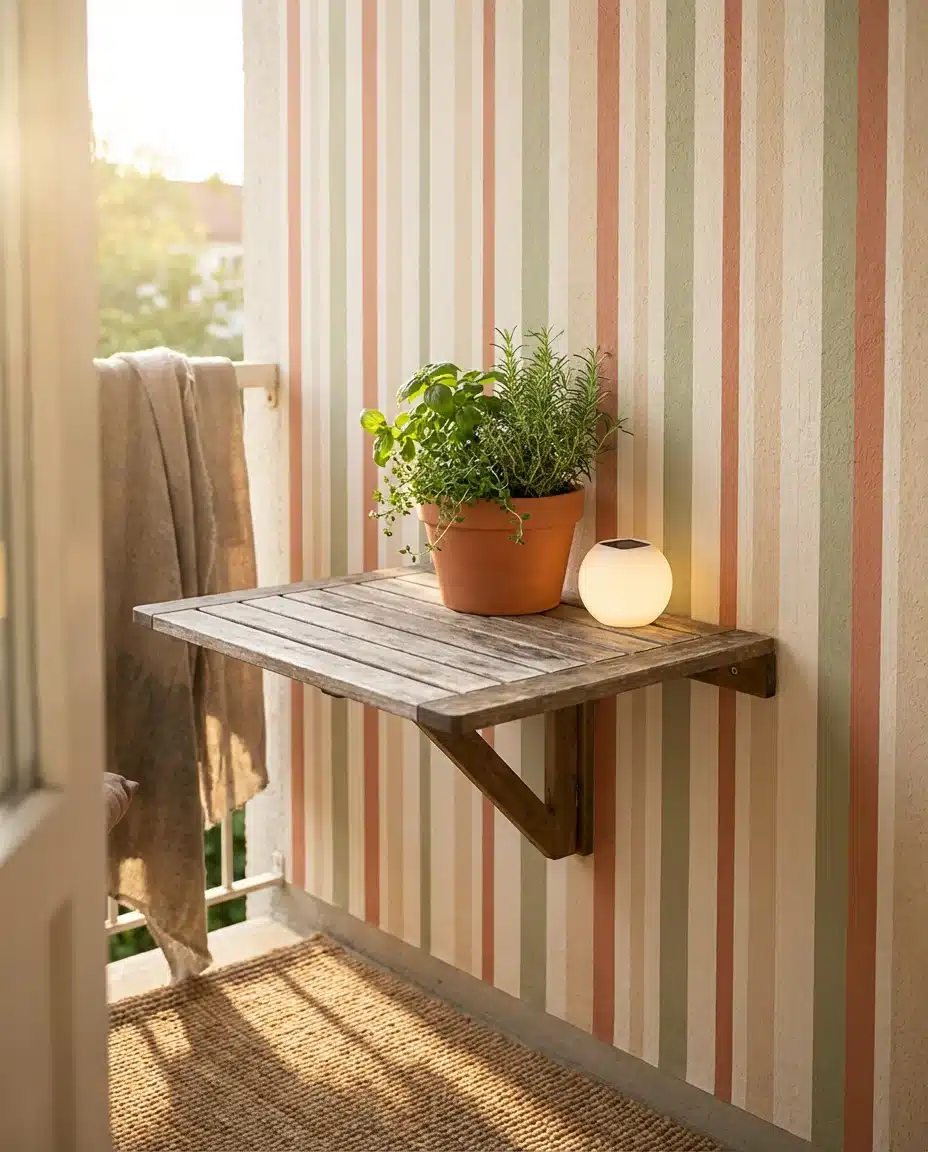Budget Apartment Balcony Patio Refresh 2