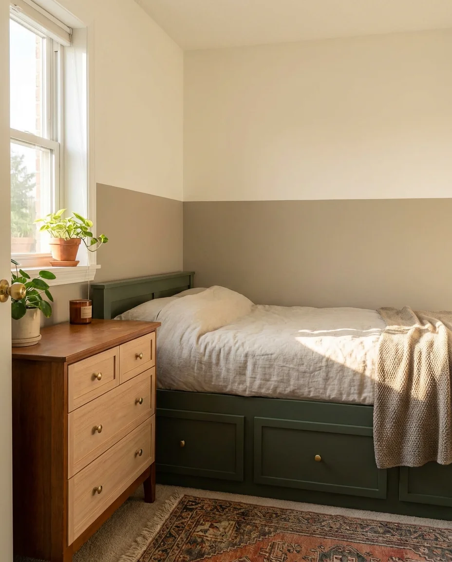 Budget-Friendly Small Bedroom with IKEA Hacks and Paint Magic 1