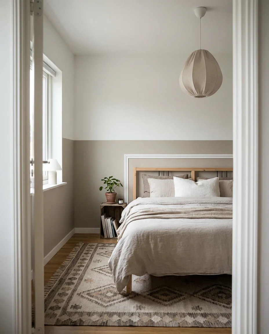 Budget-Friendly Small Bedroom with IKEA Hacks and Paint Magic 2