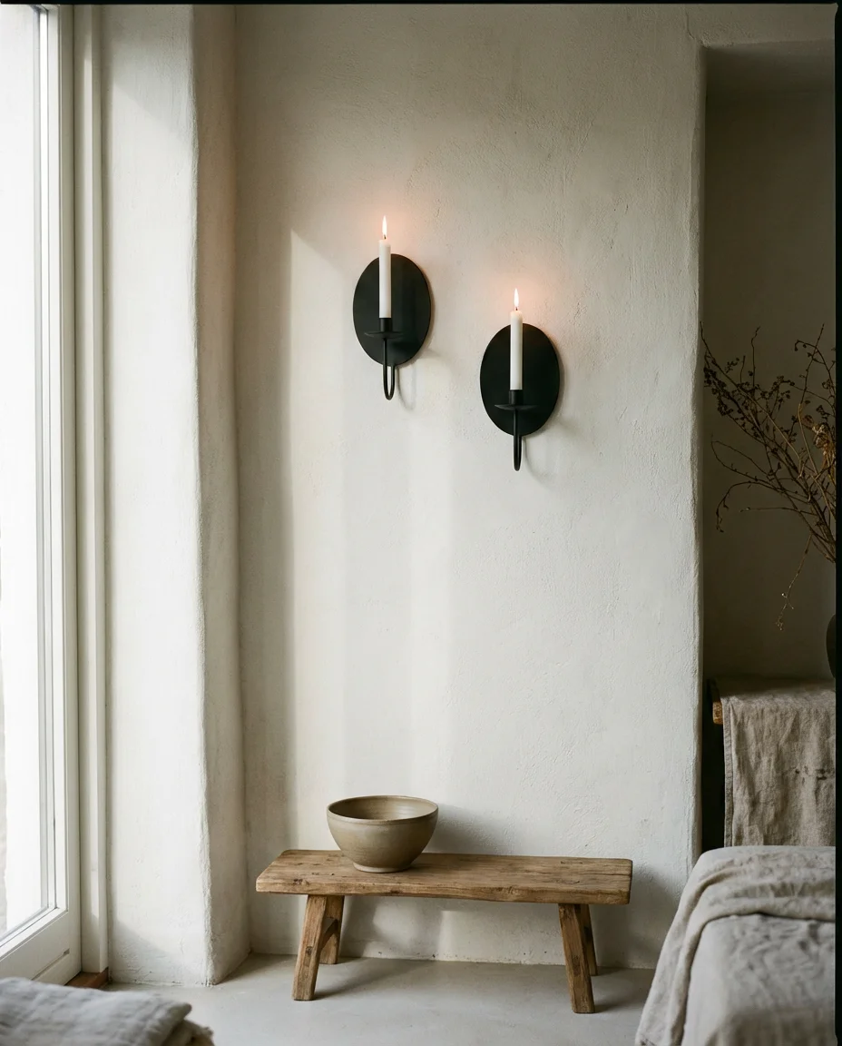 Candle Sconces for Ambient Warmth 2