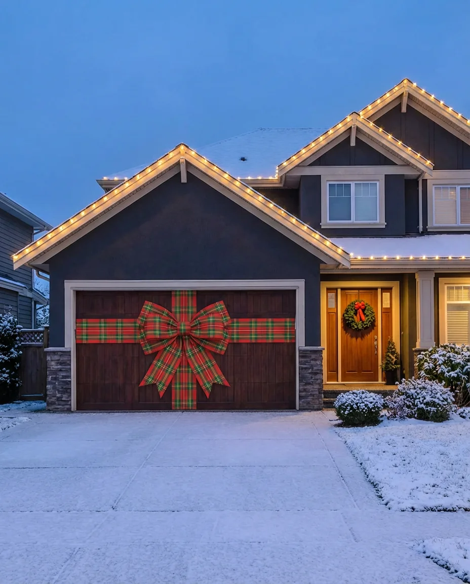 Christmas Garage Door Decorations for the Holidays 1