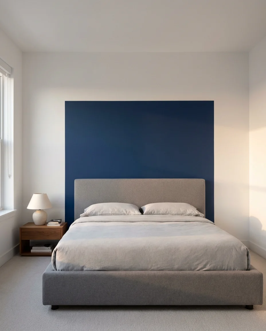 Color-Blocked Headboard Wall 2