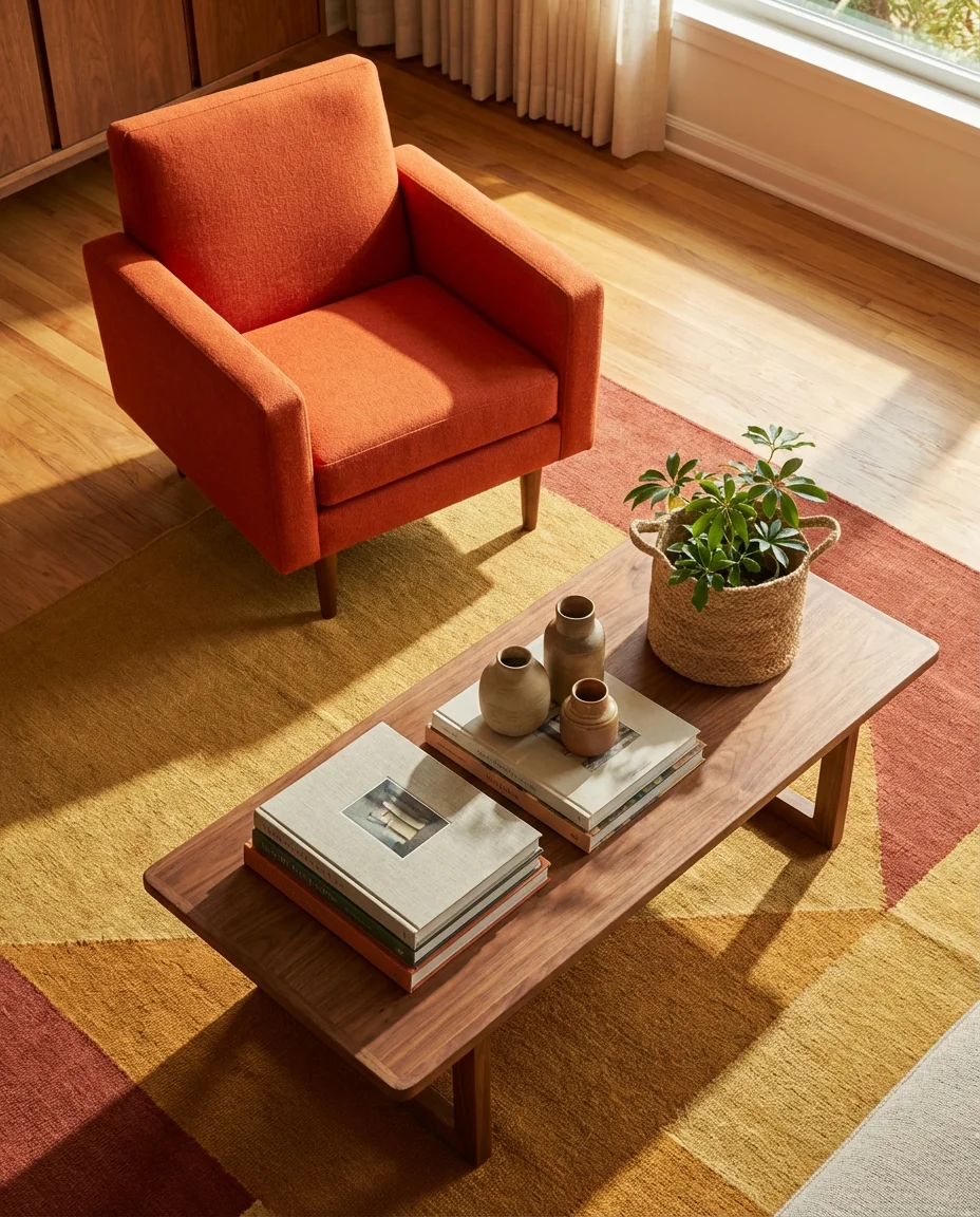 Colorful Boho Meets Mid Century Shapes 2