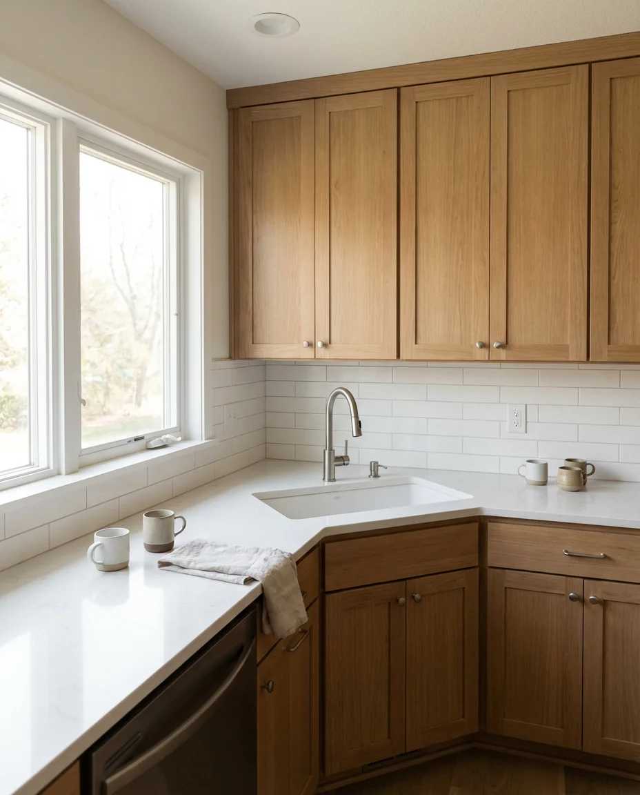 Corner Kitchen Sink Designs 1