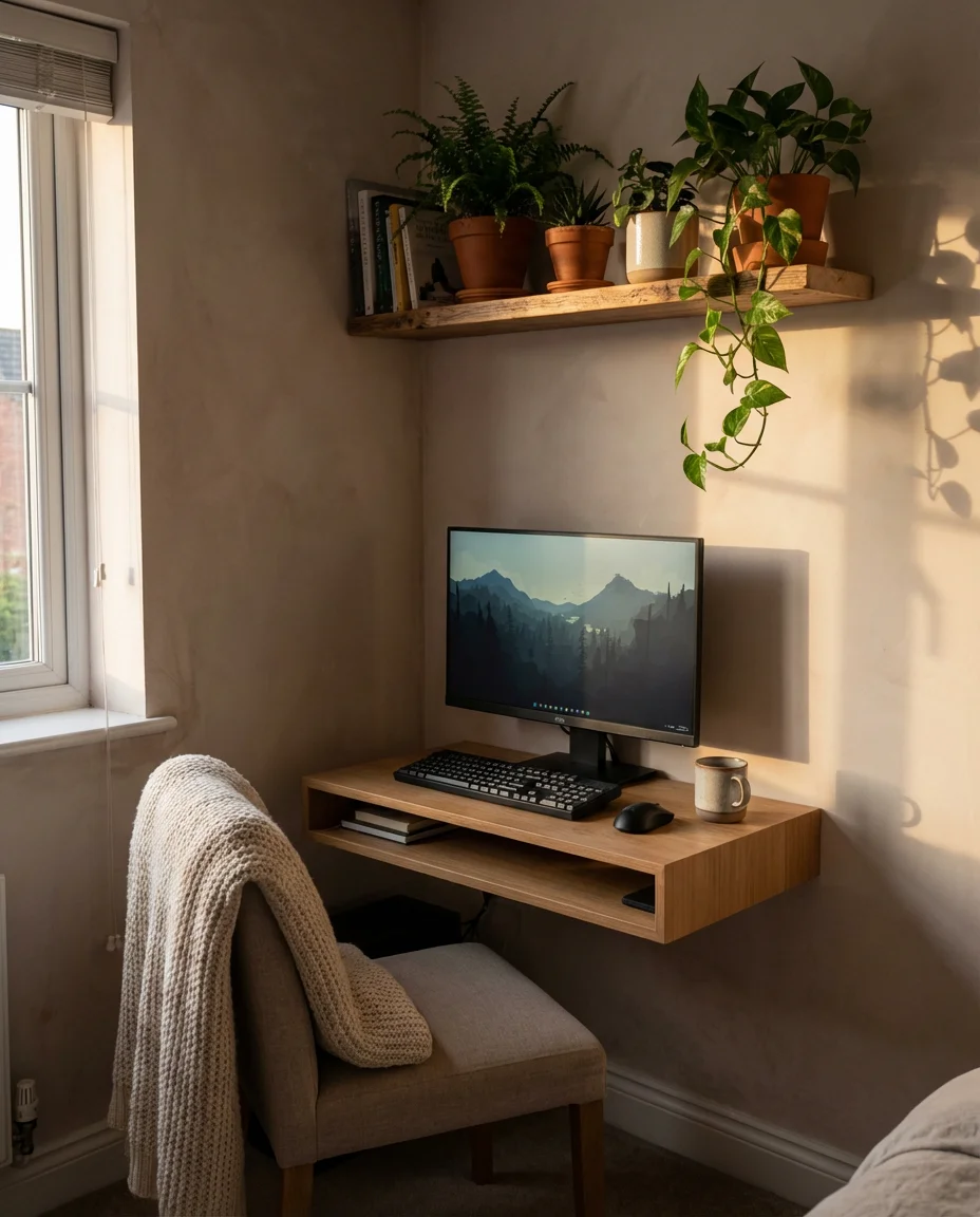 Cozy Bedroom Gaming Corner 2