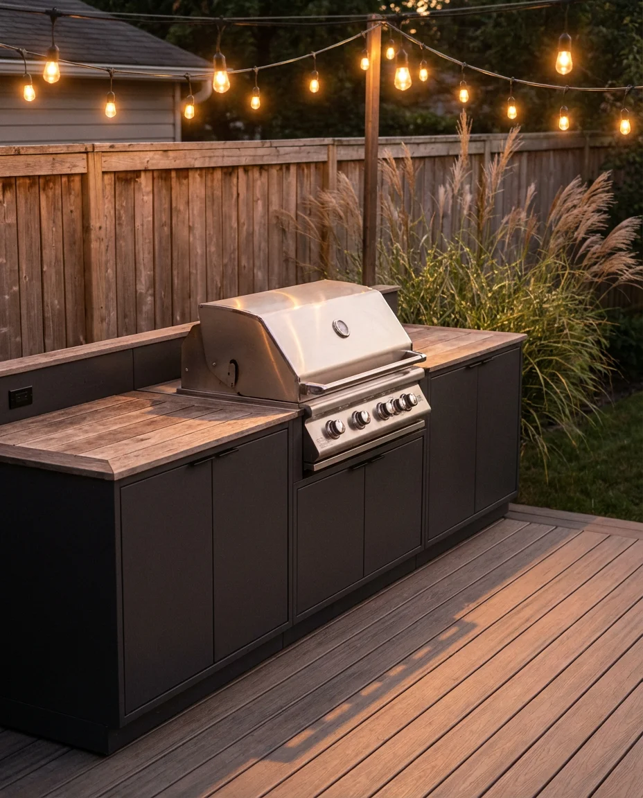 Deck With Hot Tub and Grill Station 2