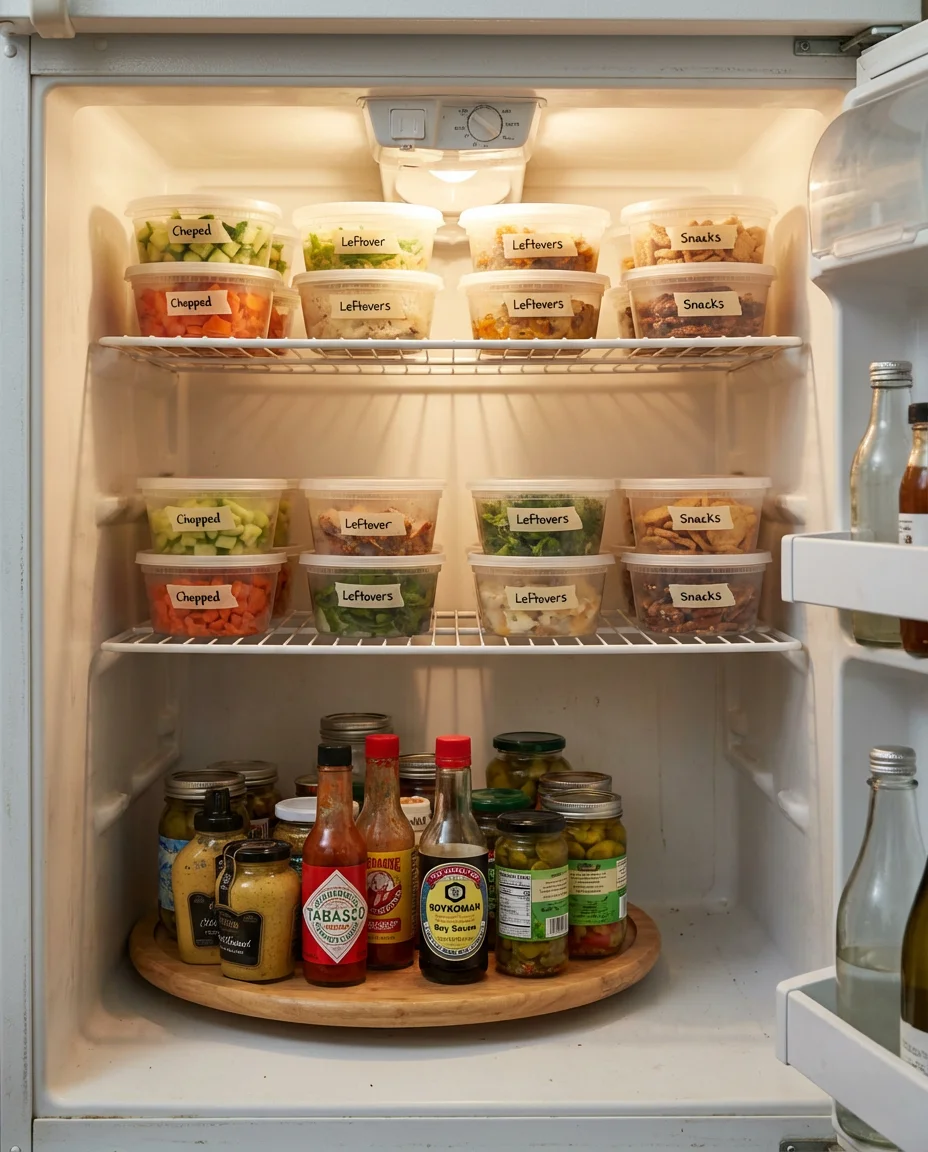 Dollar Store Fridge Refresh 2