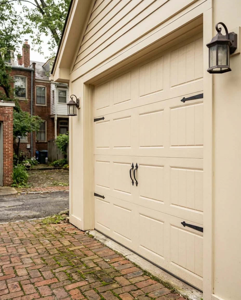 Fake Garage Door Panels for a Clean Look 2