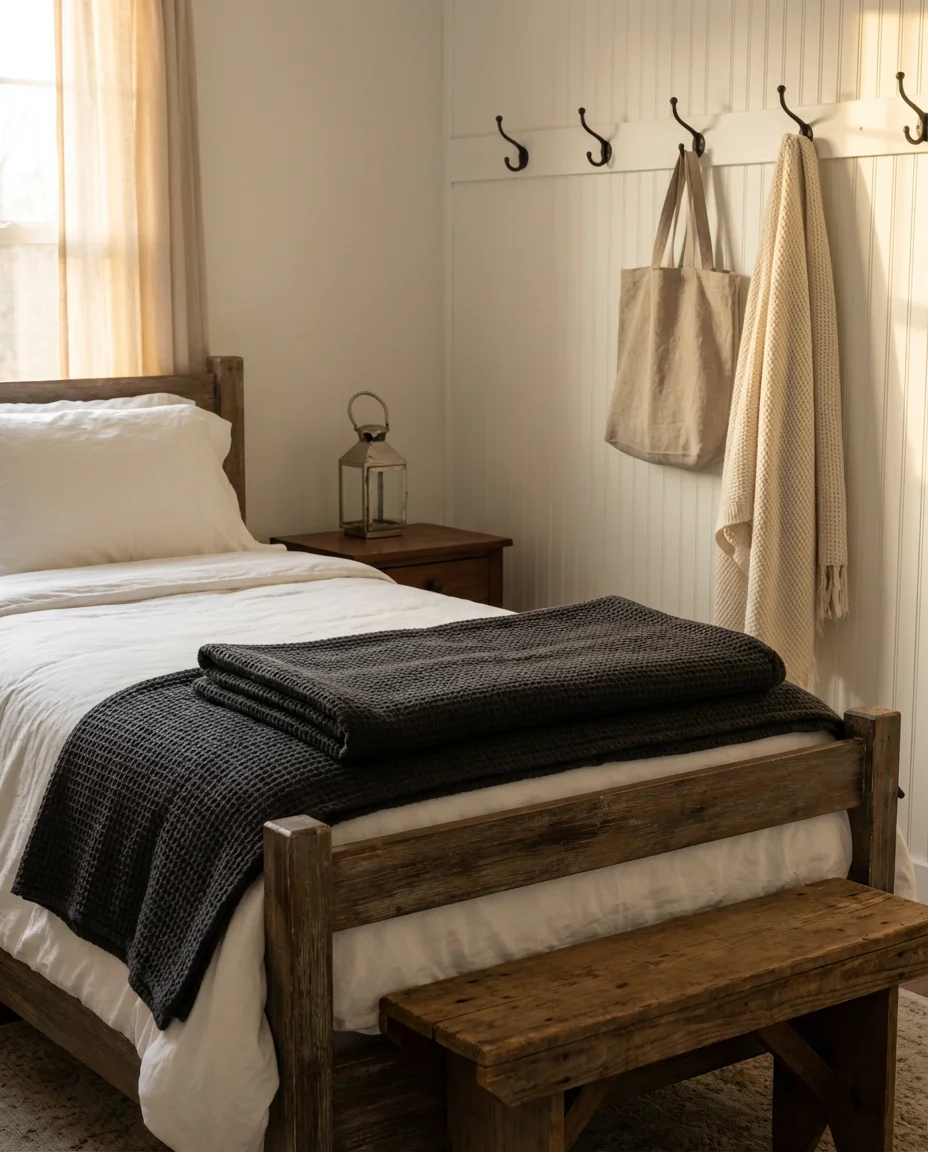 Farmhouse Twin Bedroom for a Cozy Guest Room 2