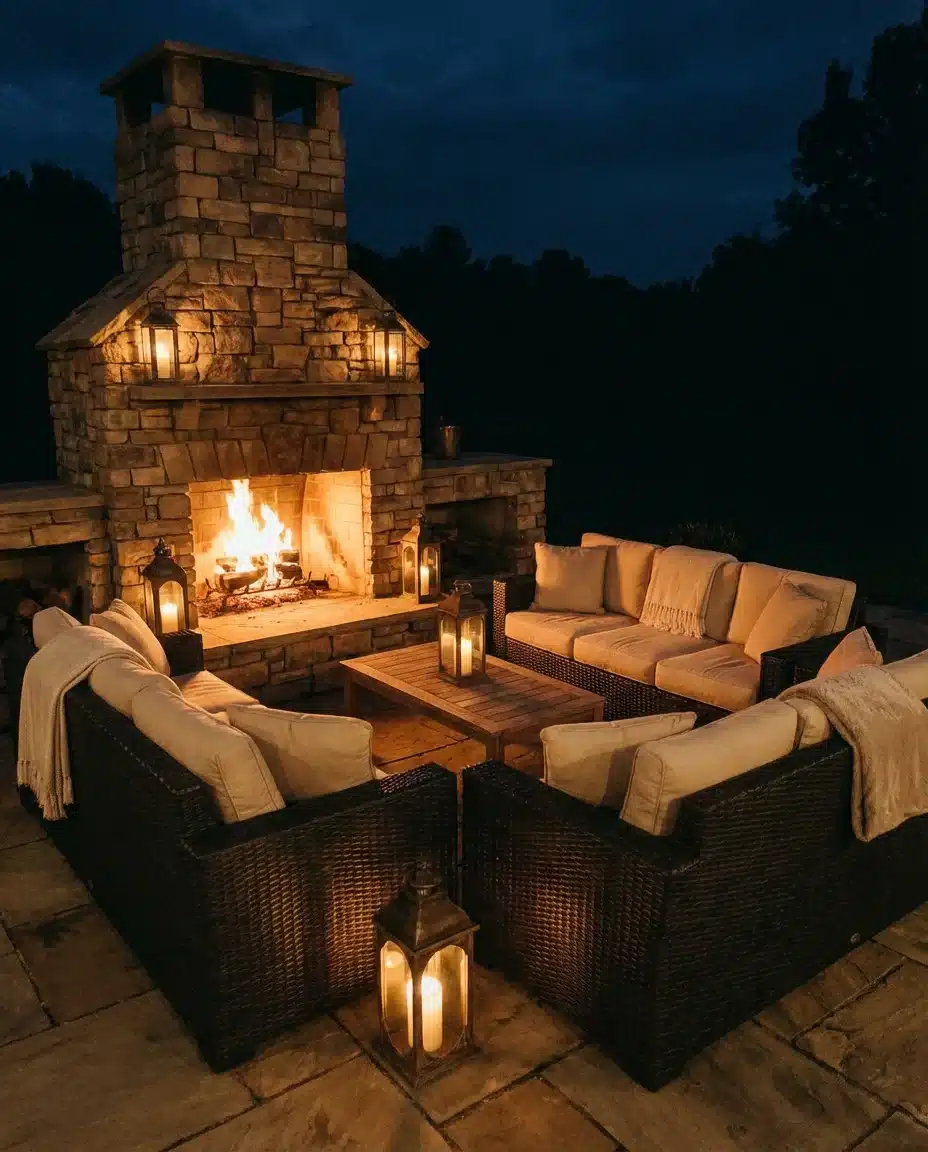 Fireplace Patio as a Focal Point 1
