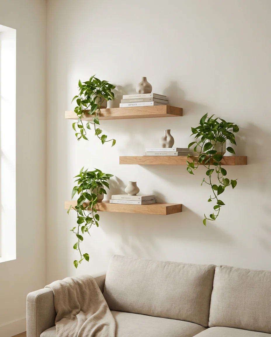 Floating Shelf Vignettes That Feel Intentional 1