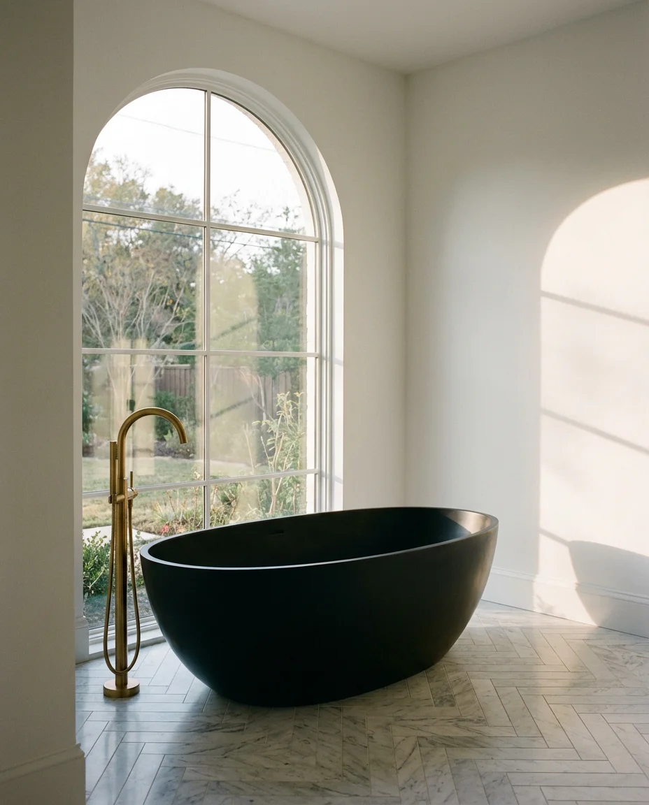 Freestanding Bathtub as the Focal Point 2